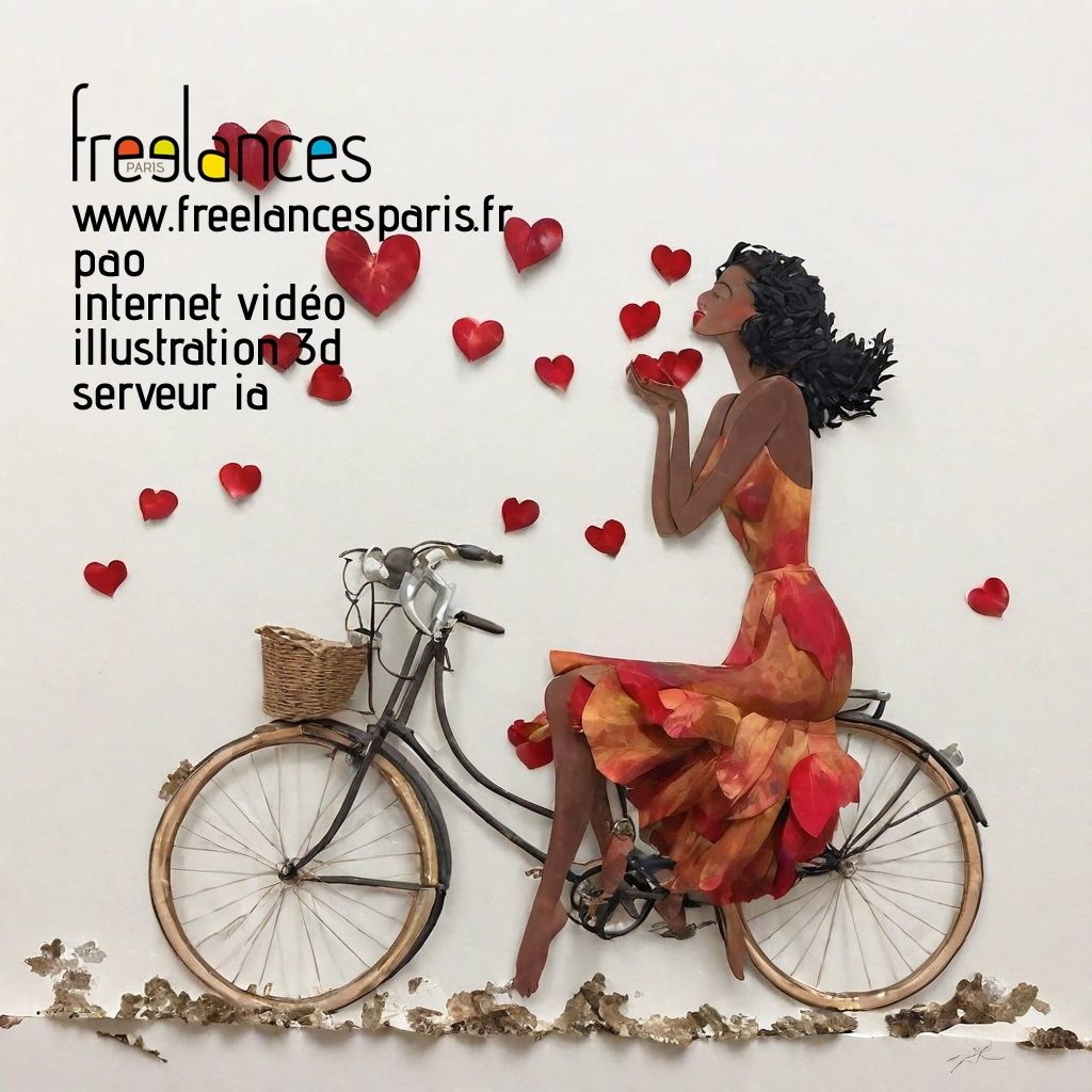 Pao mise en page internet vidéo illustration 3d serveur IA générative AI freelance paris studio de création magazines yruzw320